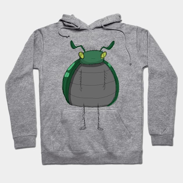 Grumpy Scarab Hoodie by Spooks2020